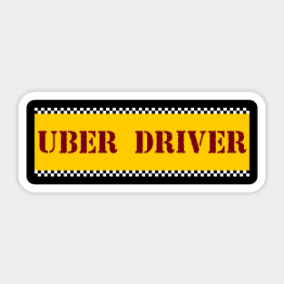 Uber Driver Sticker